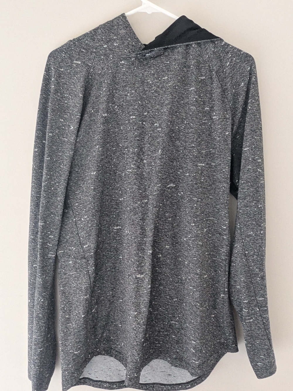 lululemon athletica Men's Heathered Charcoal Crewneck Hoodie